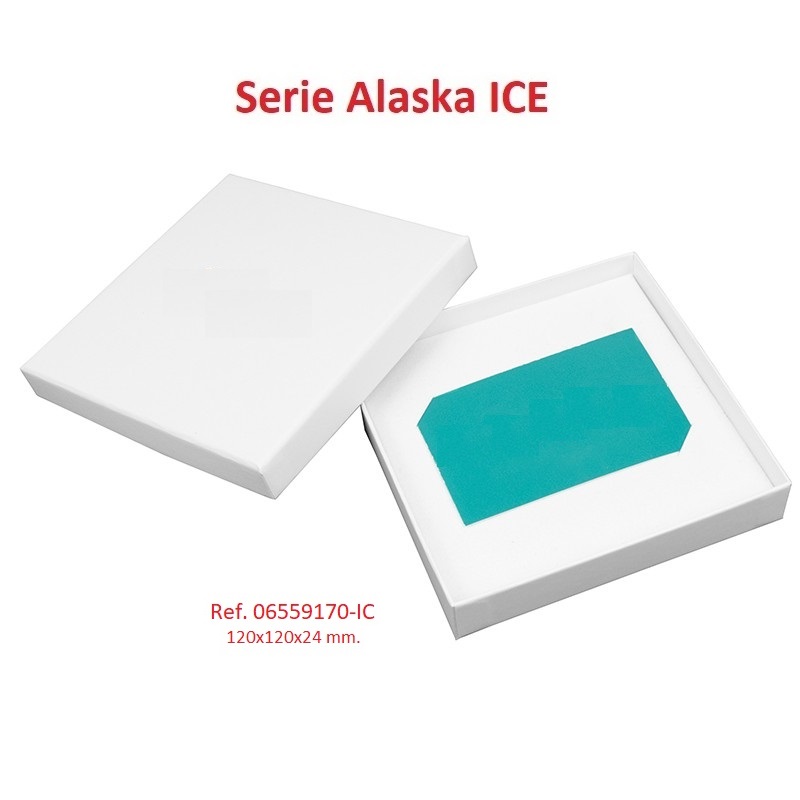 Alaska ICE tarjeta 120x120x24 mm.